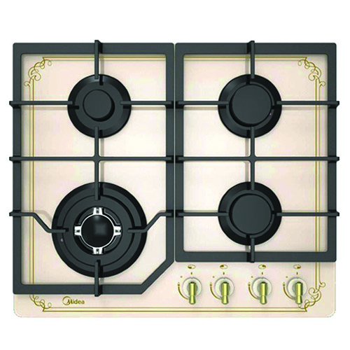 כיריים גז מידאה 6715 שמנת