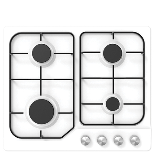 כיריים גז מידאה 60G40ME401W לבן