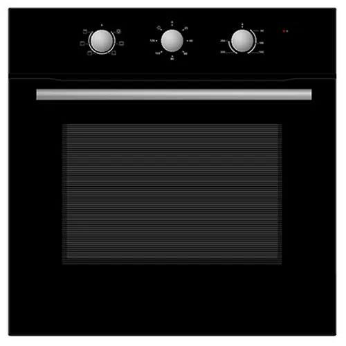 תנור אפיה בילד אין מידאה 6799 65M40M1-4F שחור