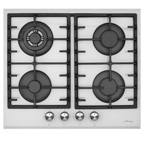 כיריים גז מץ AO15W זכוכית לבנה