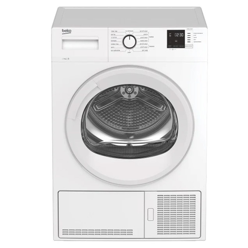 מייבש כביסה פתח חזית בקו DU8112TX0W לבן