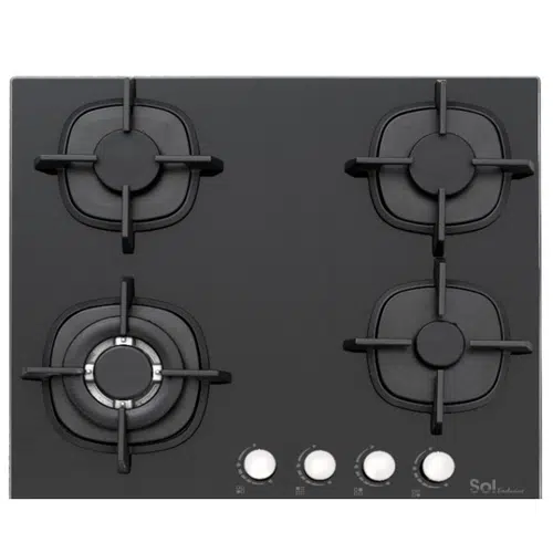 כיריים גז סול F6GBCT-844 שחור