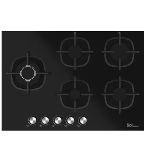 כיריים גז סול FQ7GSW-874 שחור