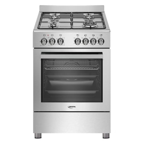 תנור בישול ואפיה משולב קריסטל  FS65S נירוסטה