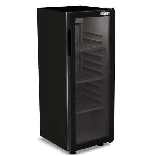 מקרר מקפיא עליון גנרל GE190B שחור