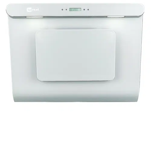 קולט אדים עם ארובה לי ונט LV-G-502/60 זכוכית לבנה