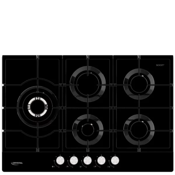 כיריים גז קריסטל MGH78GB  נירוסטה