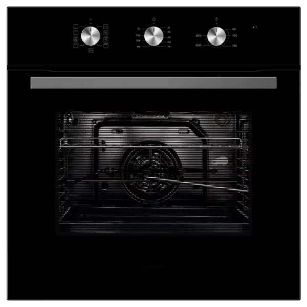 תנור אפיה בילד אין קריסטל MO67GB  זכוכית שחורה