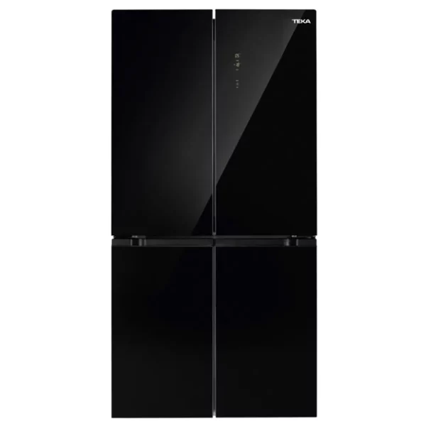 מקרר מקפיא תחתון 4 דלתות תקה RMF-75950GBK זכוכית שחורה