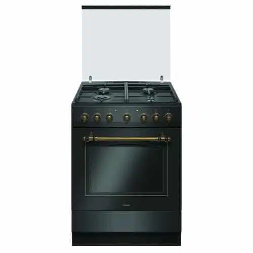 תנור בישול ואפיה משולב סאוטר RUSTIC 7000B שחור