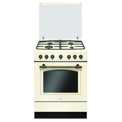 תנור בישול ואפיה משולב סאוטר RUSTIC 7000C קרם