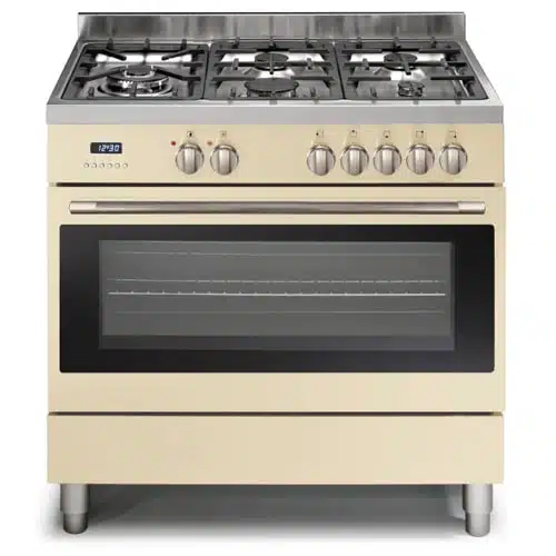 תנור בישול ואפיה משולב סאוטר SOC9035CR קרם