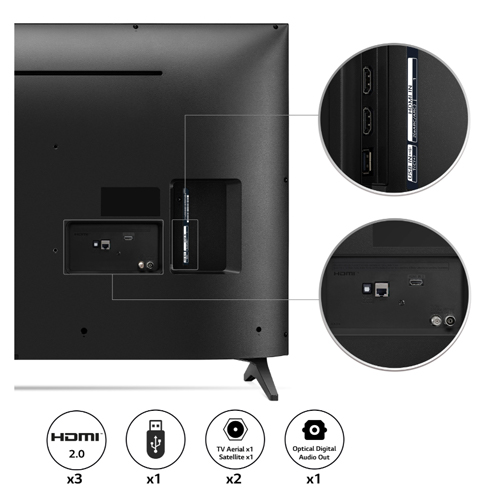 טלוויזיה 50  אינץ' אל ג'י 50UQ75006LG