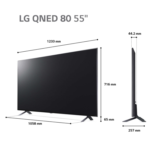 טלוויזיה 55  אינץ' אל ג'י 55QNED806QA