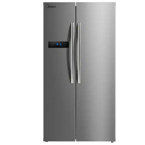 מקרר דלת לצד דלת מידאה 6317 HC-689WEN-S נירוסטה מוברשת