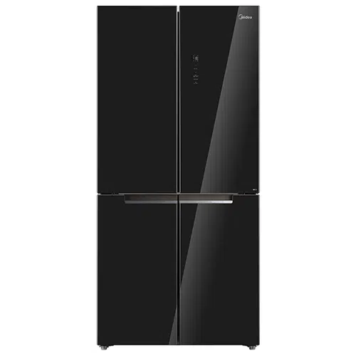 מקרר מקפיא תחתון 4 דלתות מידאה 6356 HQ-611R שחור