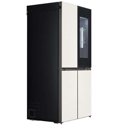 מקרר מקפיא תחתון 4 דלתות אל ג'י GR-729BINS בז'