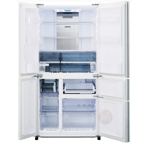 מקרר מקפיא תחתון 5 דלתות שרפ SJ9630WH לבן
