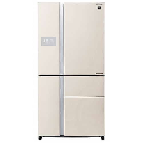 מקרר מקפיא תחתון 5 דלתות שרפ SJ9630BG בז'