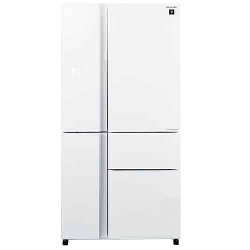 מקרר מקפיא תחתון 5 דלתות שרפ SJ9630WH לבן