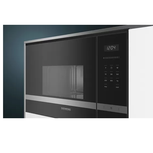 מיקרוגל בנוי סימנס BF525LMS0 שחור