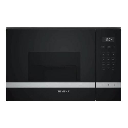 מיקרוגל בנוי סימנס BF525LMS0 שחור