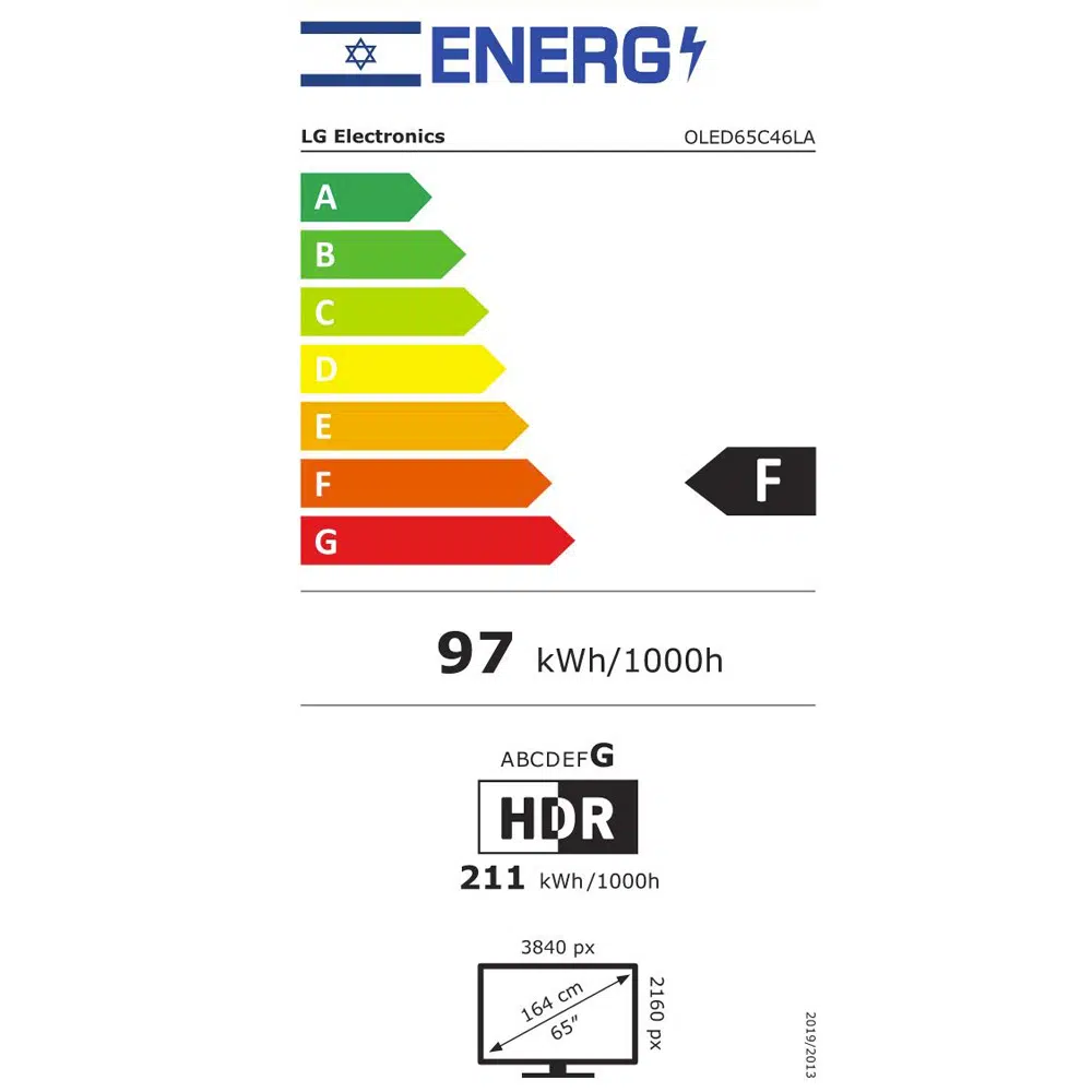 טלוויזיה 65 אינץ' אל ג'י OLED65C46LA טלוויזיה 65 אינץ' אל ג'י OLED65C46LA