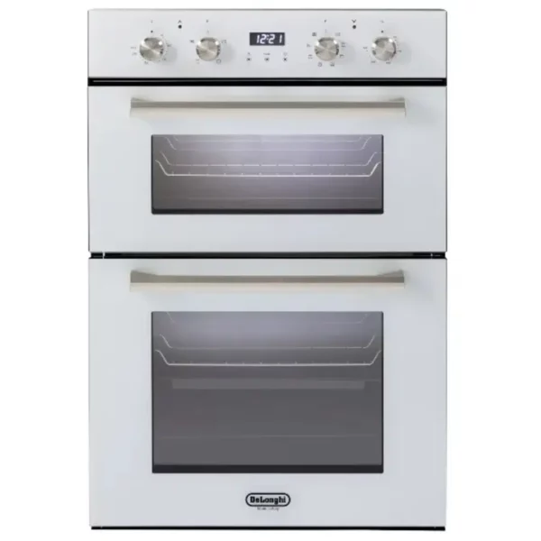 תנור אפיה בילד אין דלונגי DBIS87EDW  זכוכית לבנה