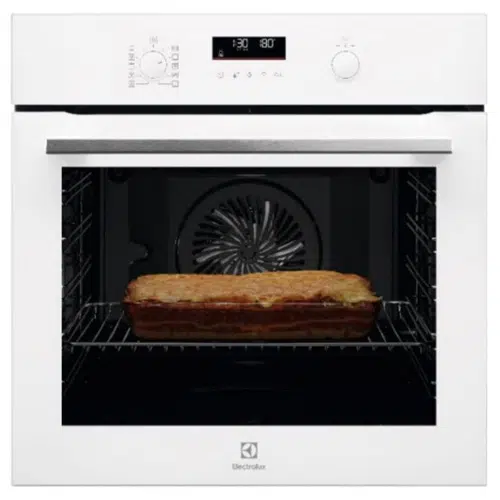 תנור אפיה בילד אין אלקטרולוקס EOP6526V זכוכית לבנה