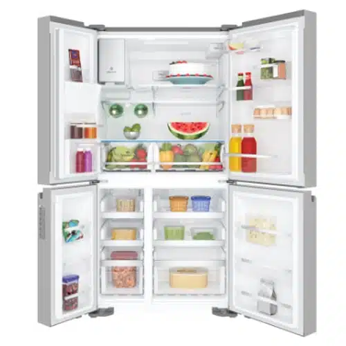 מקרר מקפיא תחתון 4 דלתות אלקטרולוקס EQE6870SA נירוסטה