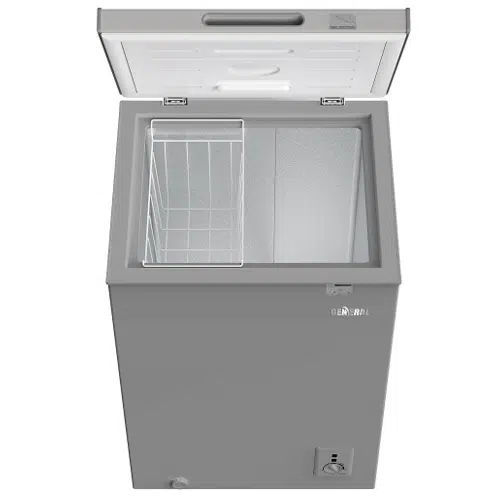 מקפיא שוכב גנרל GE101MCS כסוף