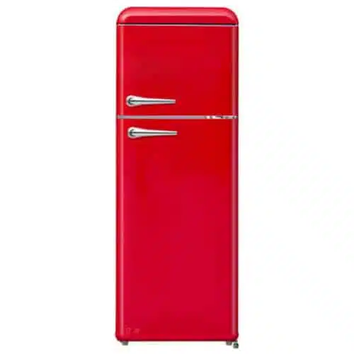 מקרר מקפיא עליון גנרל GE210R  אדום