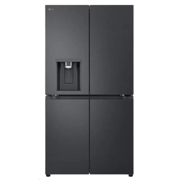 מקרר מקפיא תחתון 4 דלתות אל ג'י GR-930BDIS נירוסטה מושחרת