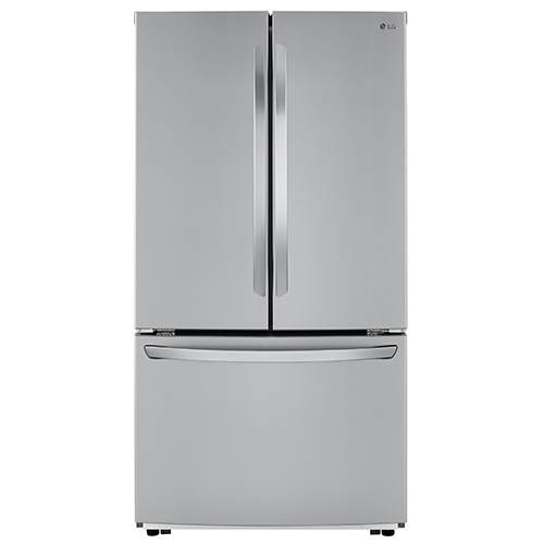 מקרר מקפיא תחתון 3 דלתות אל ג'י GRB265MAJ נירוסטה