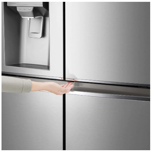 מקרר מקפיא תחתון 4 דלתות אל ג'י GRJ920SDID  נירוסטה מוברשת