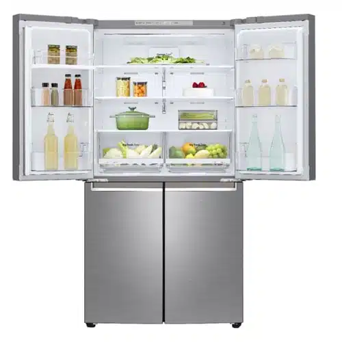 מקרר מקפיא תחתון 4 דלתות אל ג'י GRB919S נירוסטה מוברשת