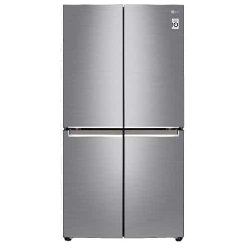 מקרר מקפיא תחתון 4 דלתות אל ג'י GRB919S נירוסטה מוברשת