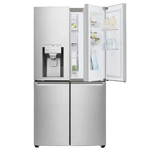 מקרר מקפיא תחתון 4 דלתות אל ג'י GRJ720XDID נירוסטה מוברשת