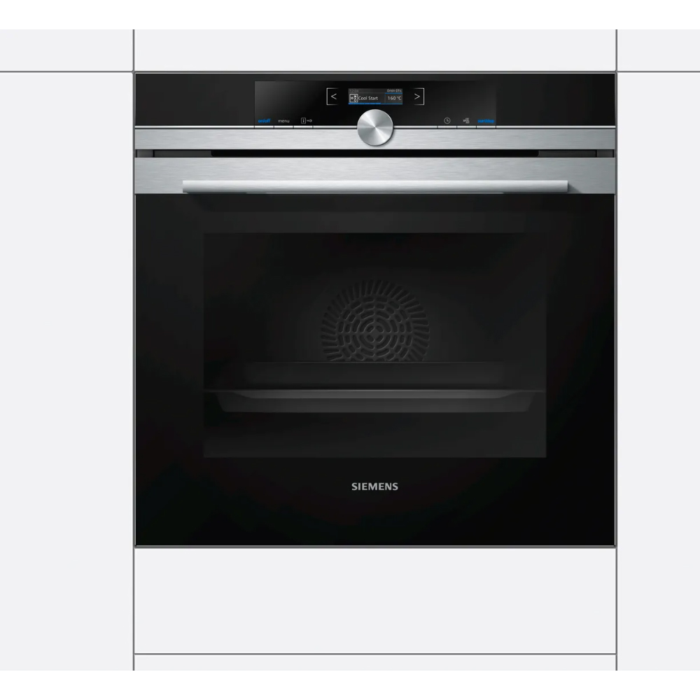 תנור אפיה בילד אין סימנס HB675G0S1 שחור