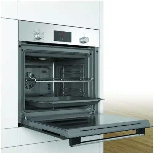 תנור אפיה בילד אין בוש HBG533BW0Y לבן