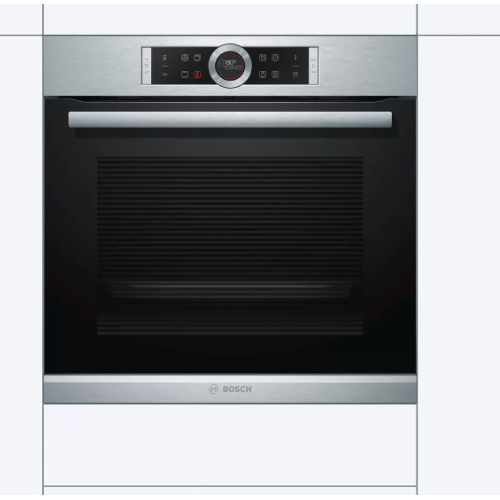 תנור אפיה בילד אין בוש HBG675BS1 נירוסטה