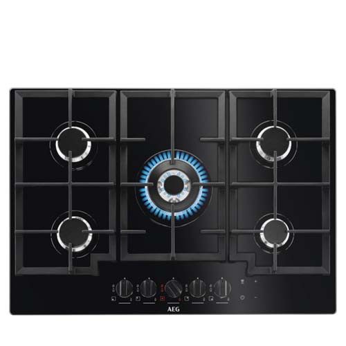 כיריים גז אאג HKB75540NB שחור