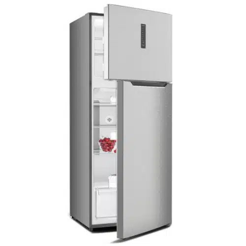 מקרר מקפיא עליון אמקור HR491SS נירוסטה