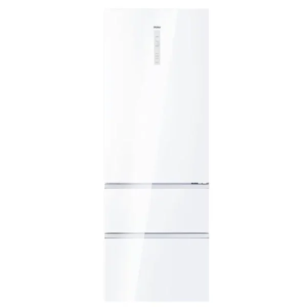 מקרר מקפיא תחתון 3 דלתות האייר HTW7720DNGW לבן