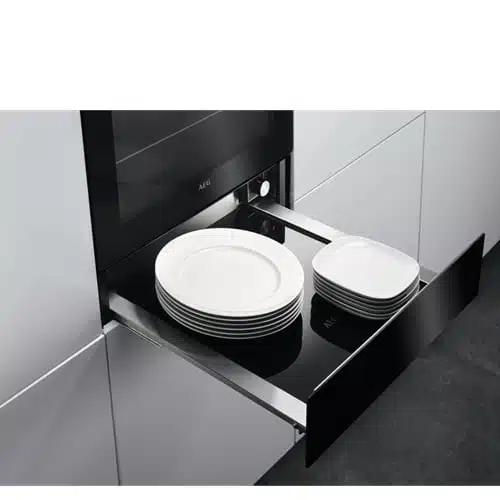 מגירת חימום אאג KDE911424B  שחור