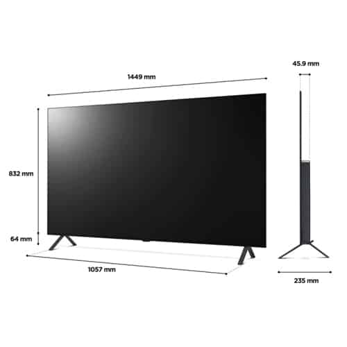 טלוויזיה 65  אינץ' אל ג'י OLED65A26LA