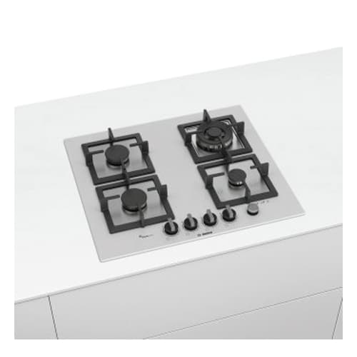 כיריים גז בוש PPH6A2M20Y  זכוכית לבנה