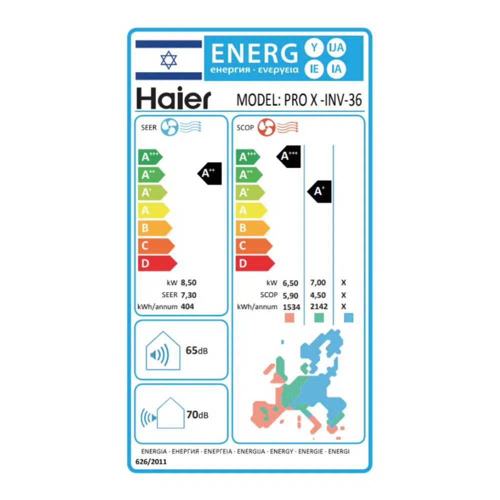 מזגן עילי האייר Pro X Inverter 30 מזגן עילי האייר Pro X Inverter 30