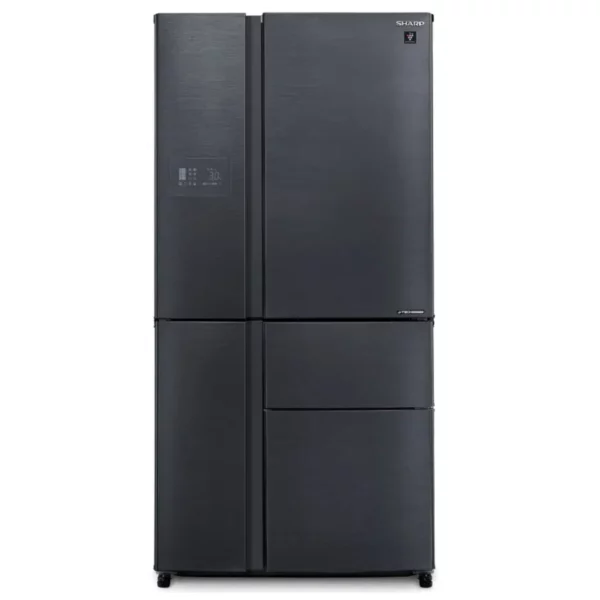 מקרר מקפיא תחתון 5 דלתות שרפ  SJ-R9630SL נירוסטה מושחרת