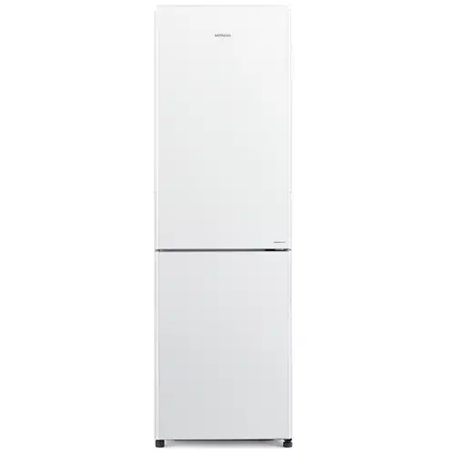 מקרר מקפיא תחתון היטאצ'י RBG410PRS6X זכוכית לבנה
